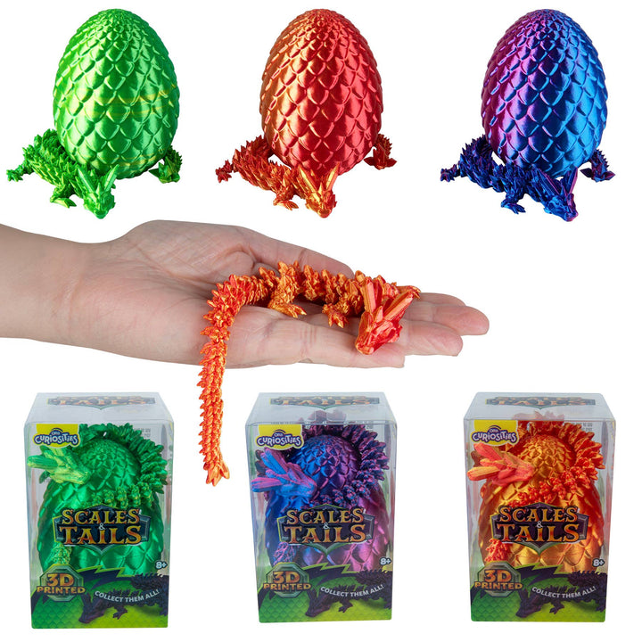 Scales & Tails Dragon Eggs - Orb Toys