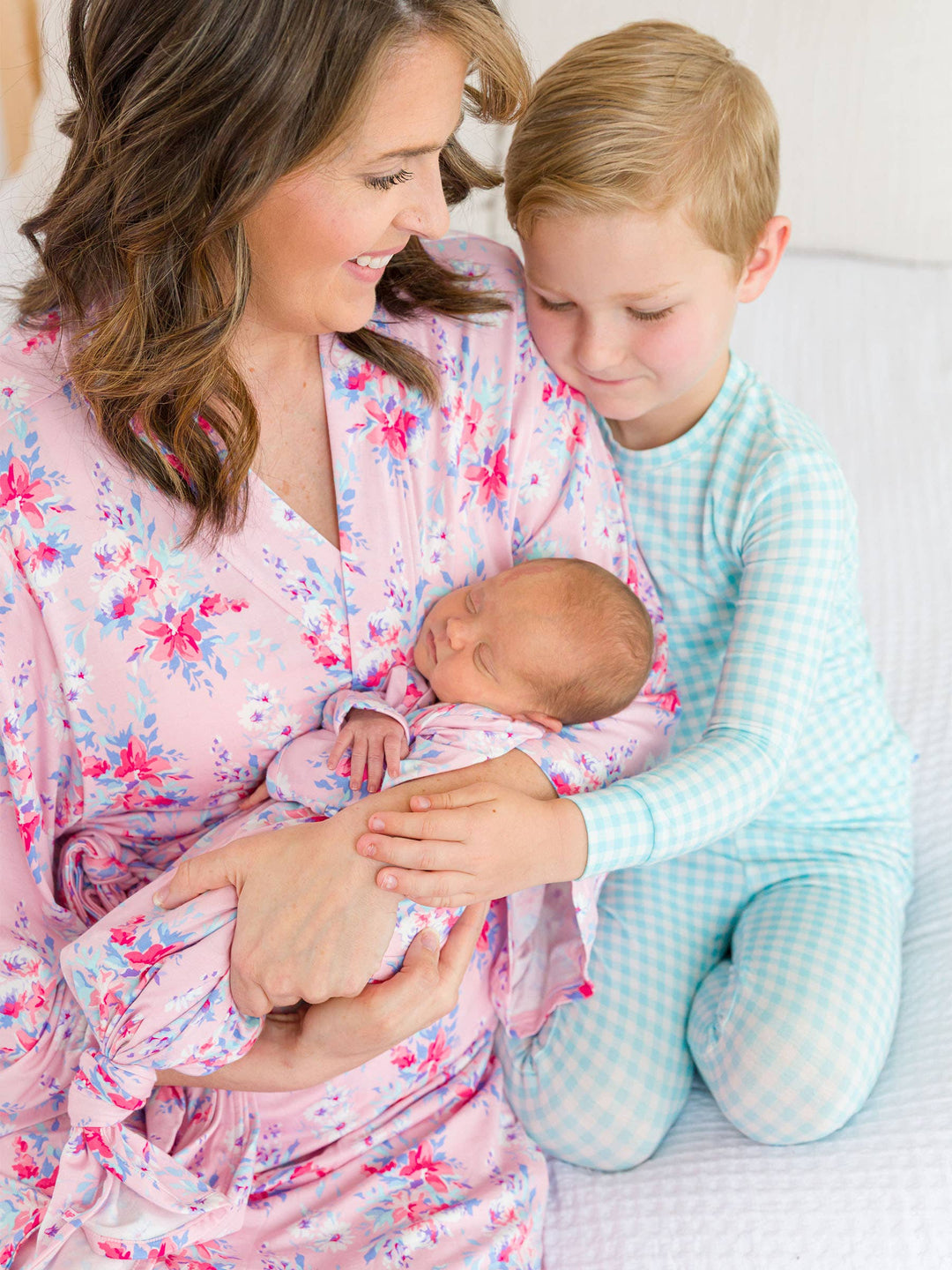 Pretty in Pink Floral Ruffle Gown & Hat Set - RuffleButts