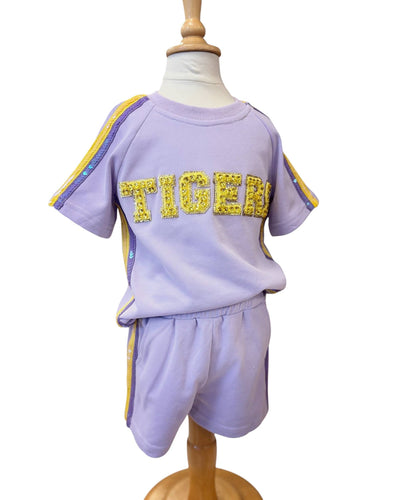 Tigers Glam Short Set