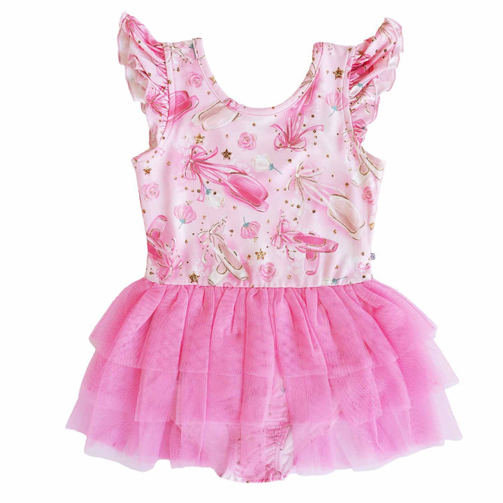 Triple Tiered Skirt Leotard - Caden Lane