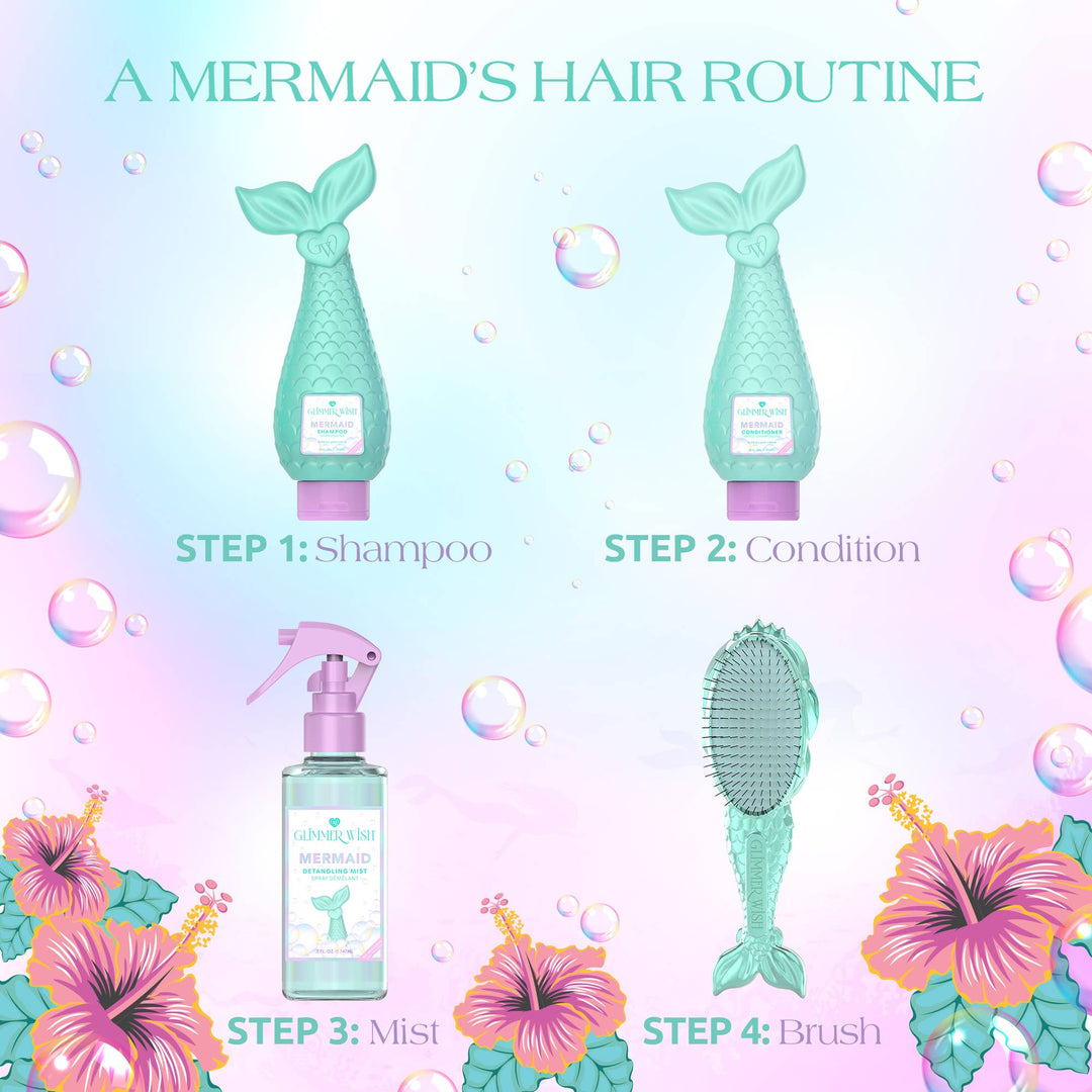 Mermaid Hair Detangling Spray - Glimmer Wish