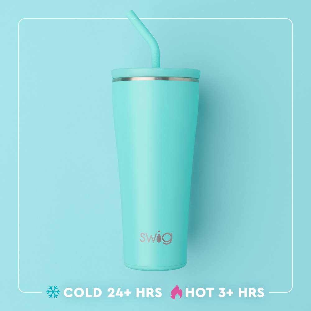 Saturdays in Baton Rouge Straw Tumbler (32oz) - Swig