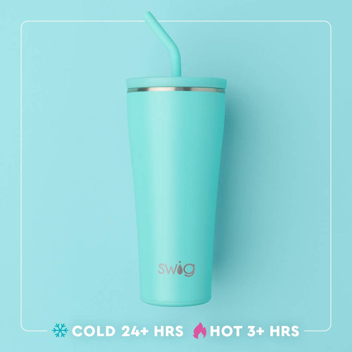 Saturdays in Baton Rouge Straw Tumbler (32oz) - Swig