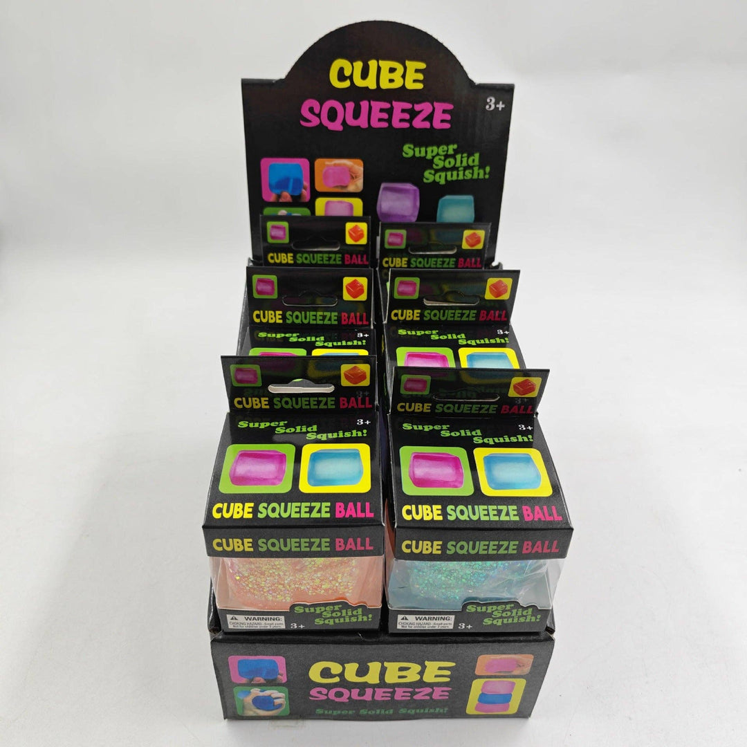 Glitter Cube Doh Squishy