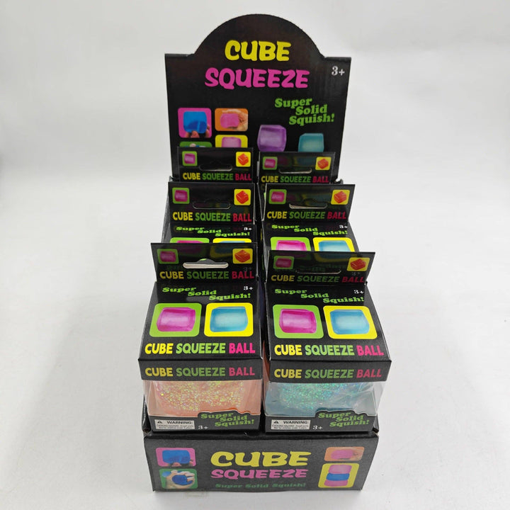 Glitter Cube Doh Squishy