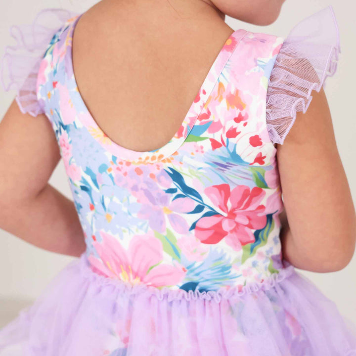 Lavender Wildflower Leotard - Caden Lane
