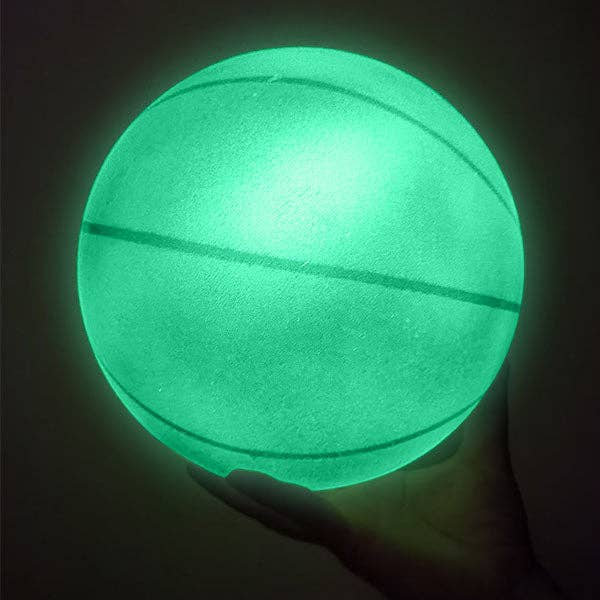 StealthDunk Glow-in-the-Dark Silent Basketball