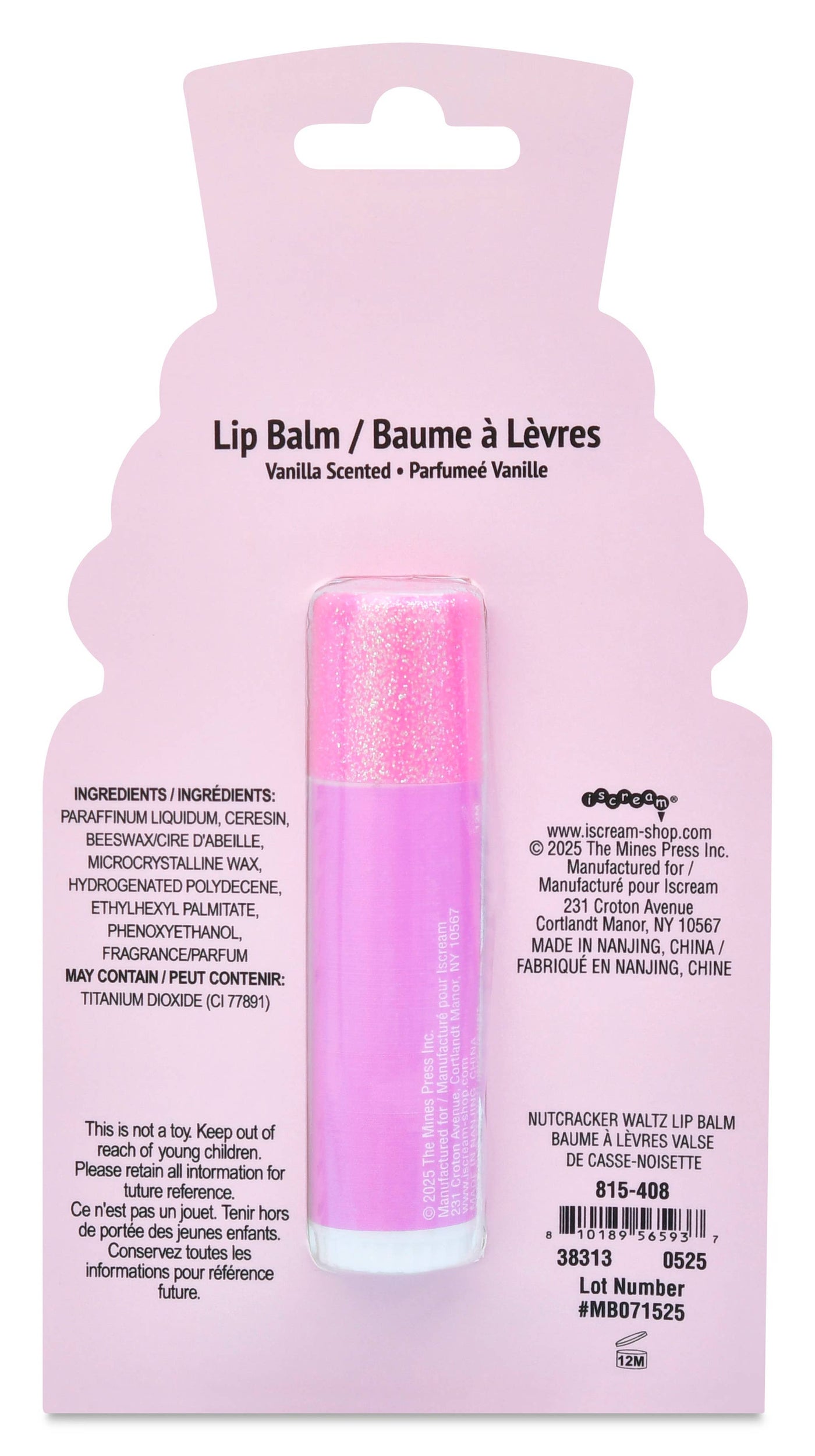 Girls Nutcracker Lip Balm