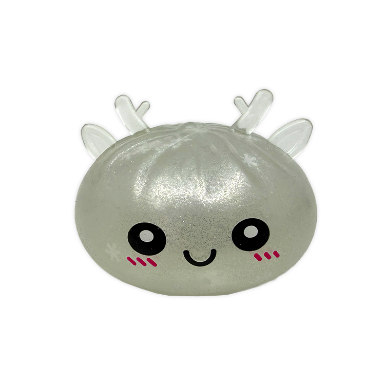 Christmas Mystery Reindeer Dumpling Squishy Toy