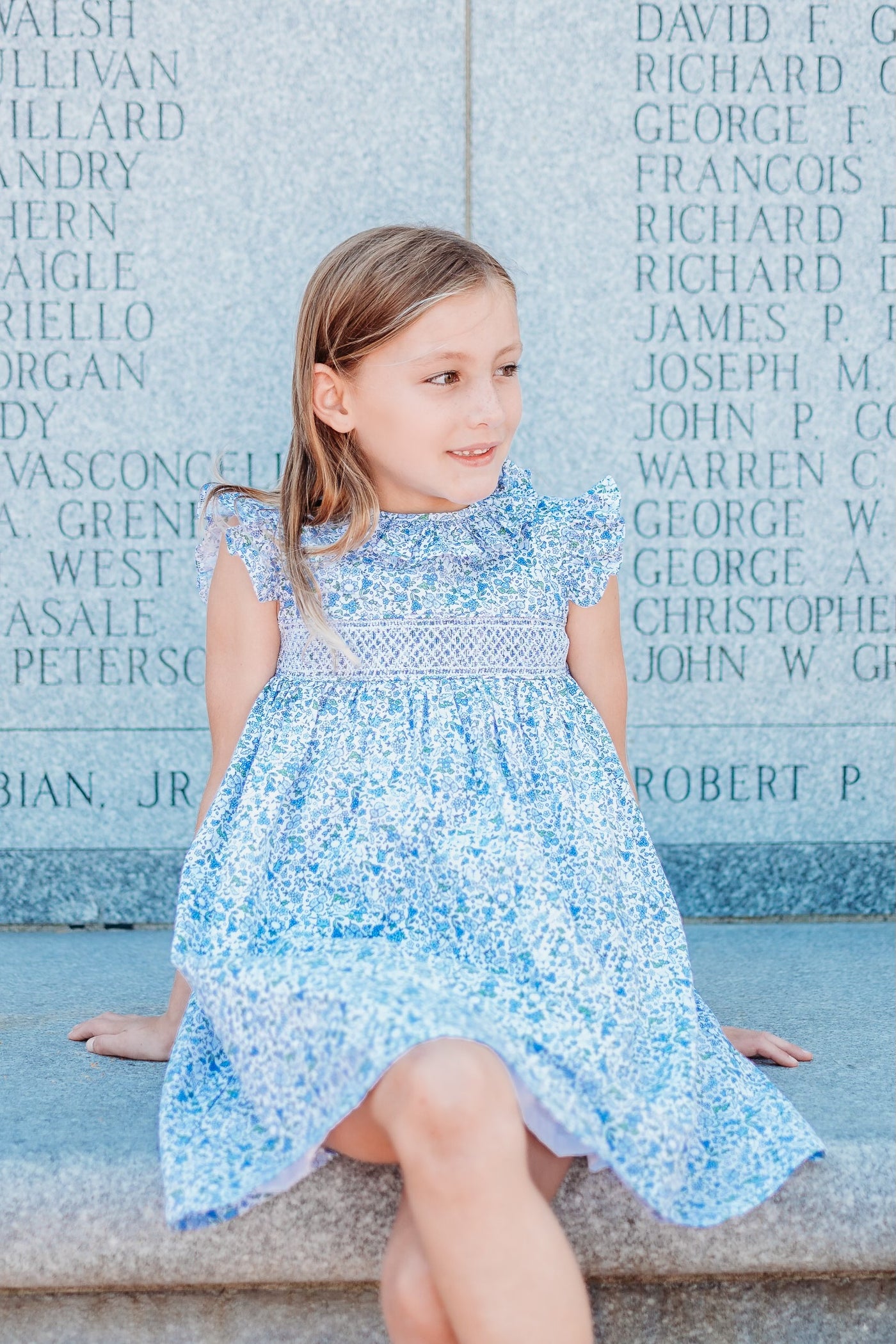 Floral Smocked Dress - Maddie & Connor