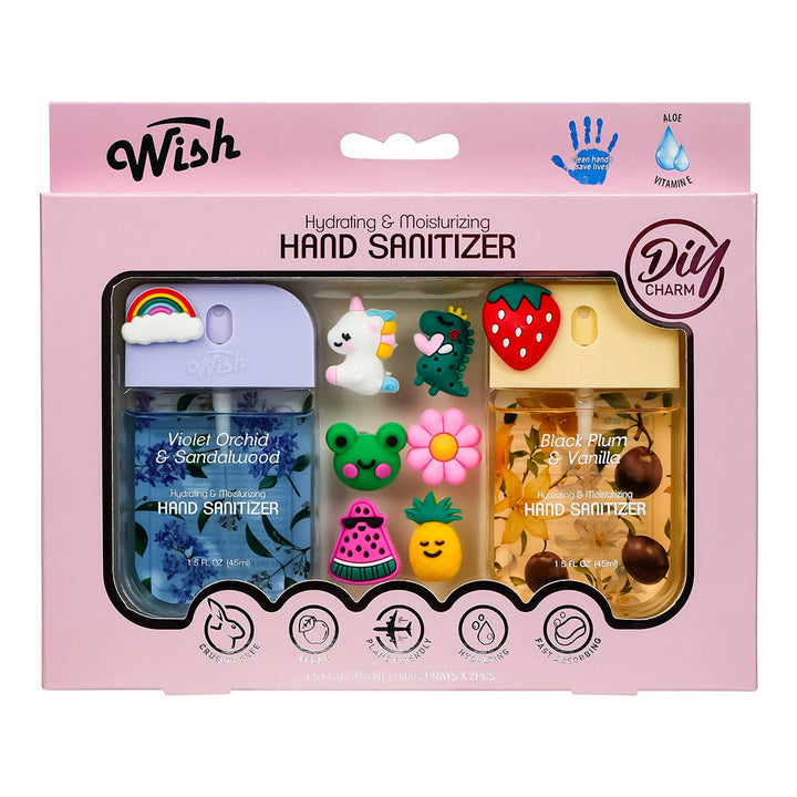 Kids Decorative Charm Hand Sanitizer Collection Case