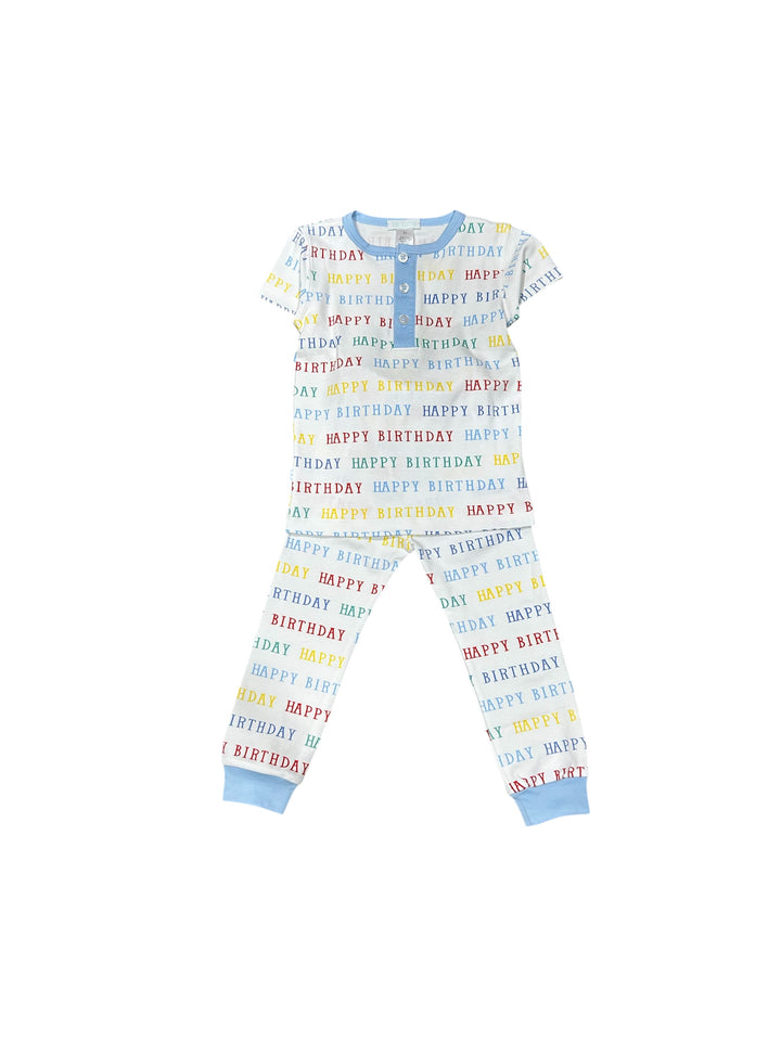 Boys Birthday Pajamas - Lulu Bebe