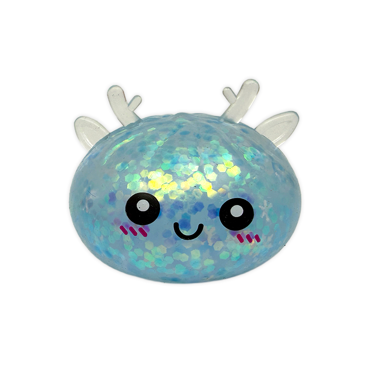Christmas Mystery Reindeer Dumpling Squishy Toy