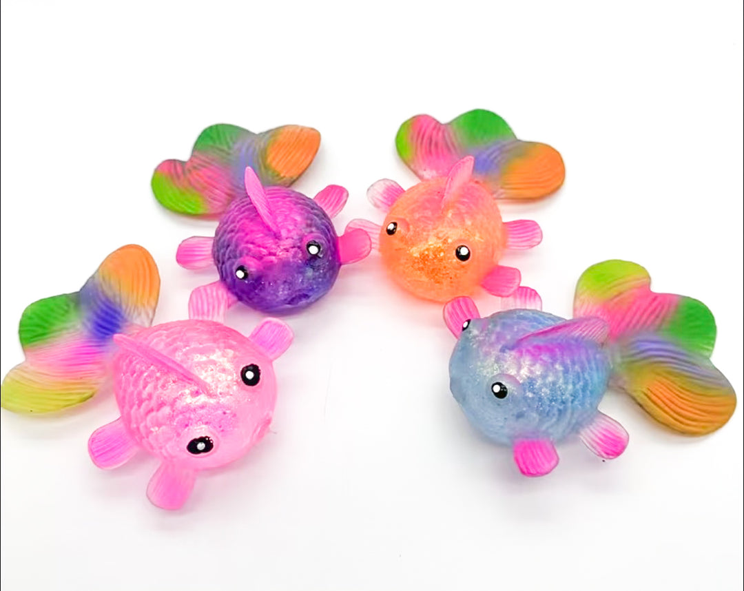 Rainbow Goldfish Squishy