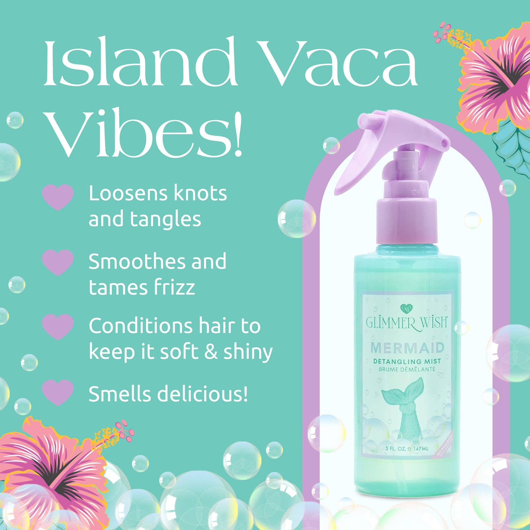 Mermaid Hair Detangling Spray - Glimmer Wish