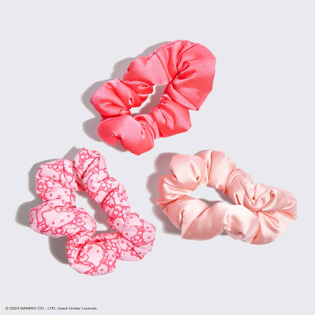 Hello Kitty x Kitsch Puffy Scrunchies 3PCS - kitsch