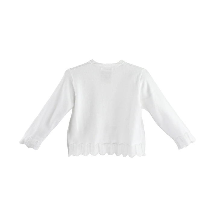 Pointelle Edge Bolero Sweater - Petit Ami