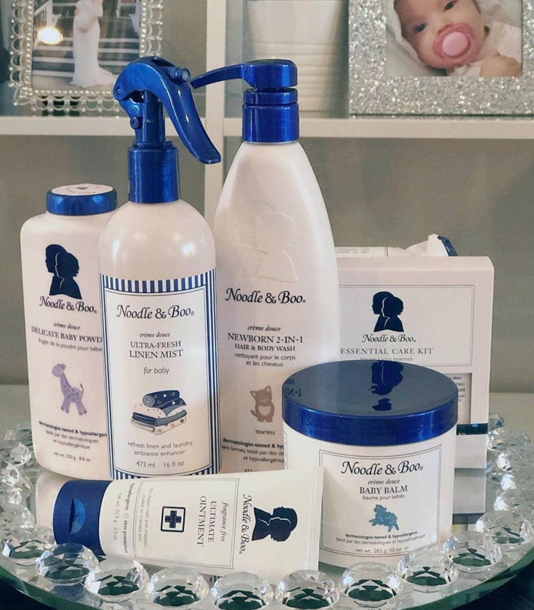 Crème Douce Linen Mist, 16 oz - Noodle & Boo