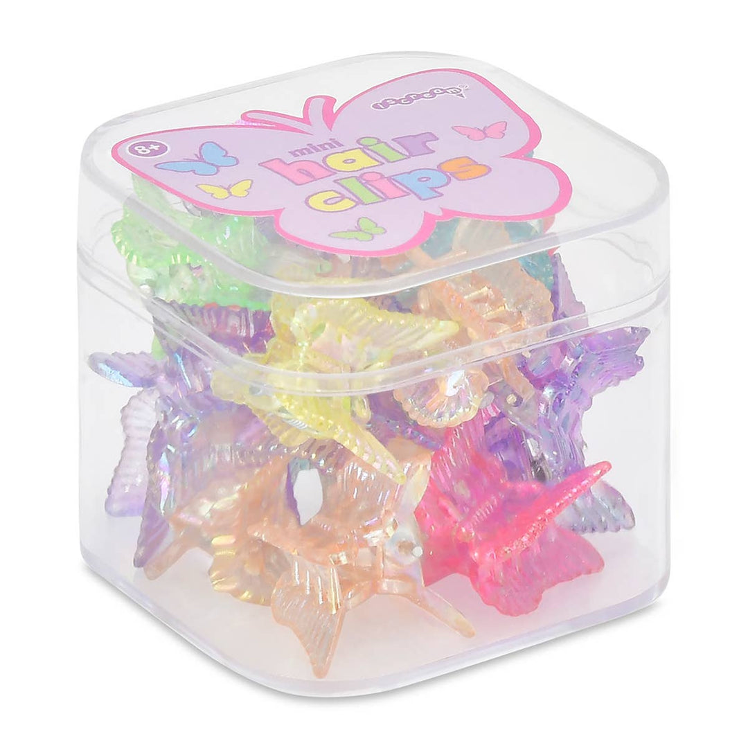 Multicolor Butterfly Hair Clips Set