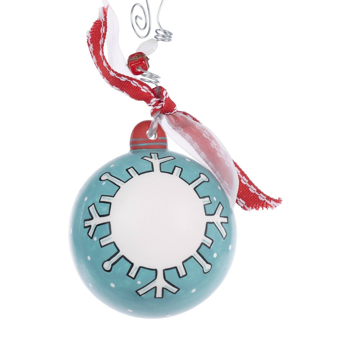 Grandkids Snowflake Christmas Ornament