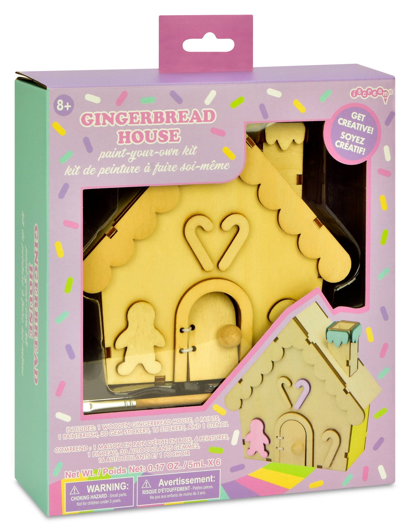 Gingerbread House Craft Kit for Kids