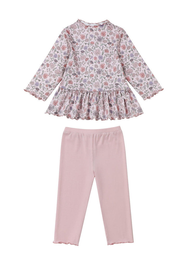 Autumn Wildflower Pant Set - Mabel & Honey