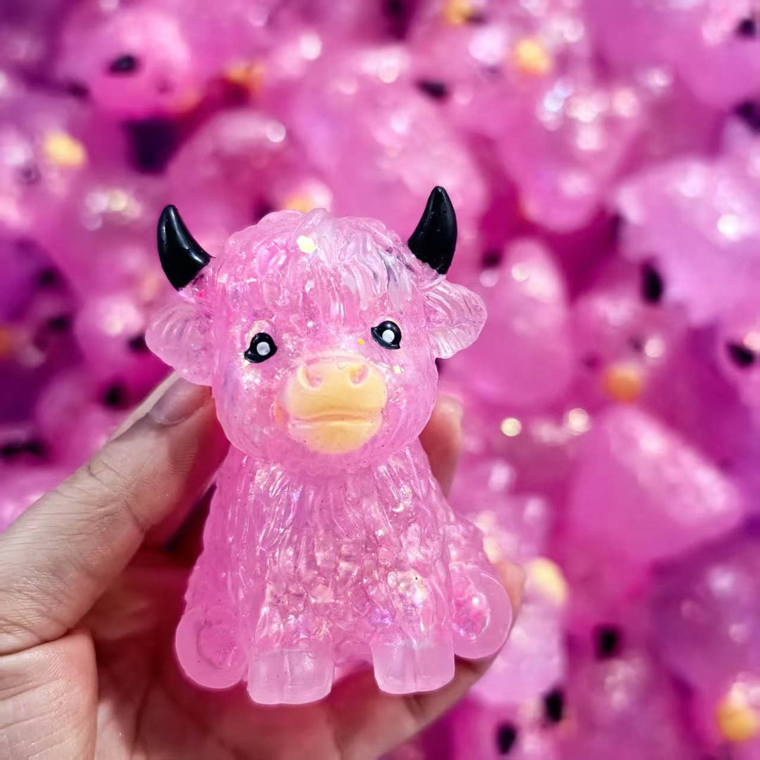 Highland Cow Doh Squishy
