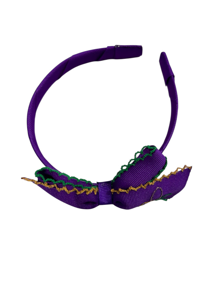 Mardi Gras Fleur De Lis Bows - Winn & William