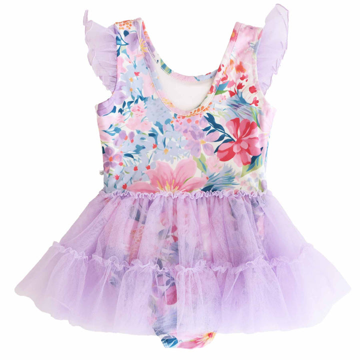 Lavender Wildflower Leotard - Caden Lane