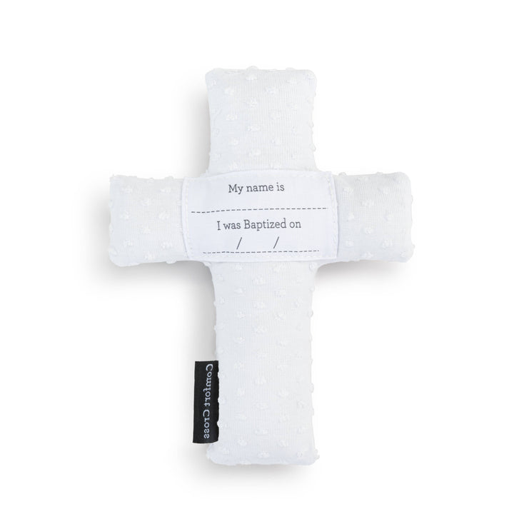 Blue Baptism Comfort Cross - 5x6in