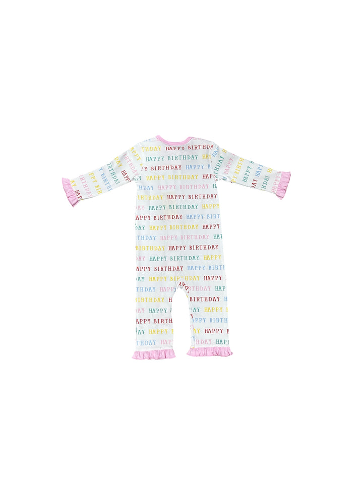 Girls Birthday Pajamas - Lulu Bebe