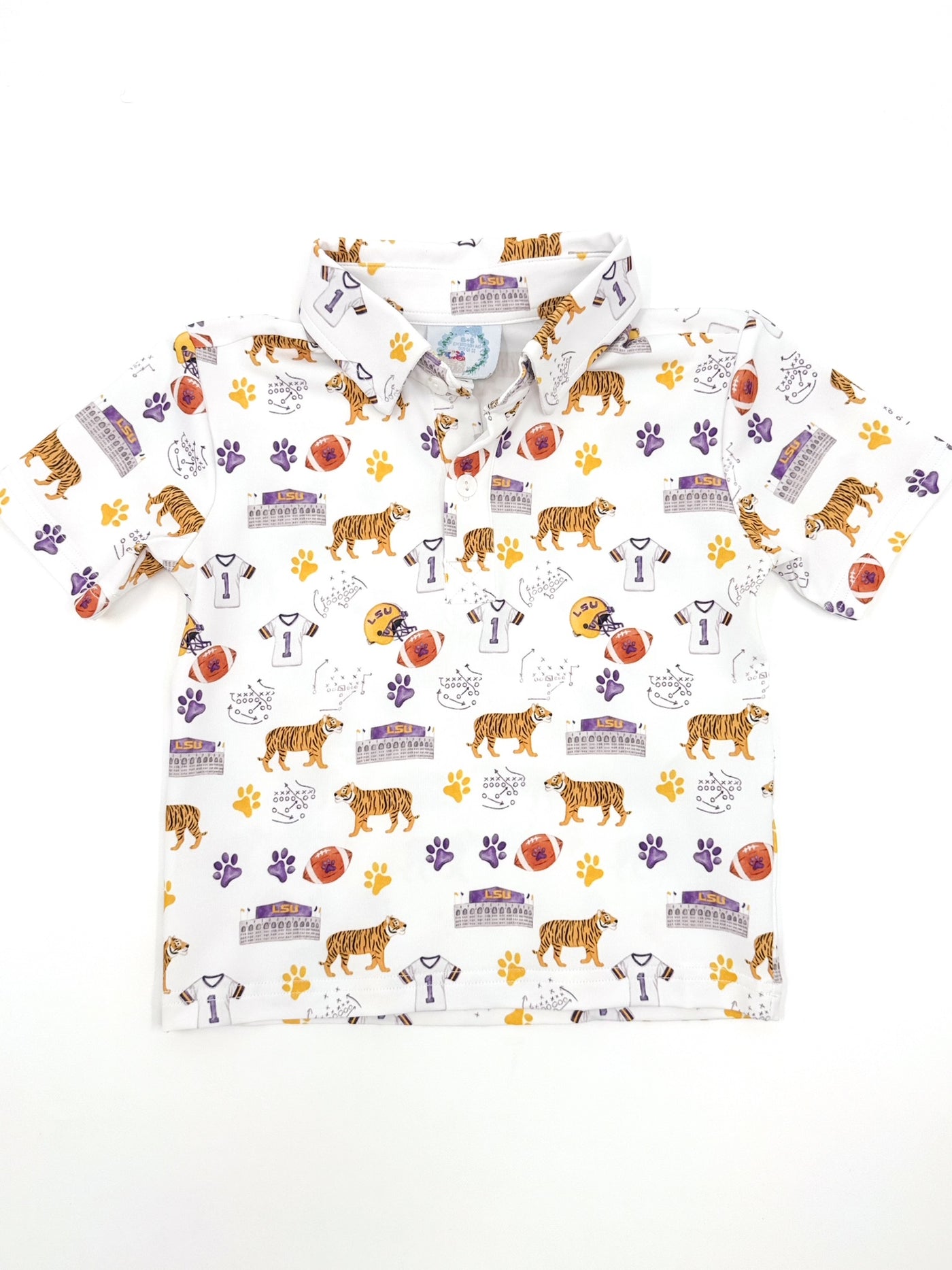Love Purple, Live Gold Performance Polo
