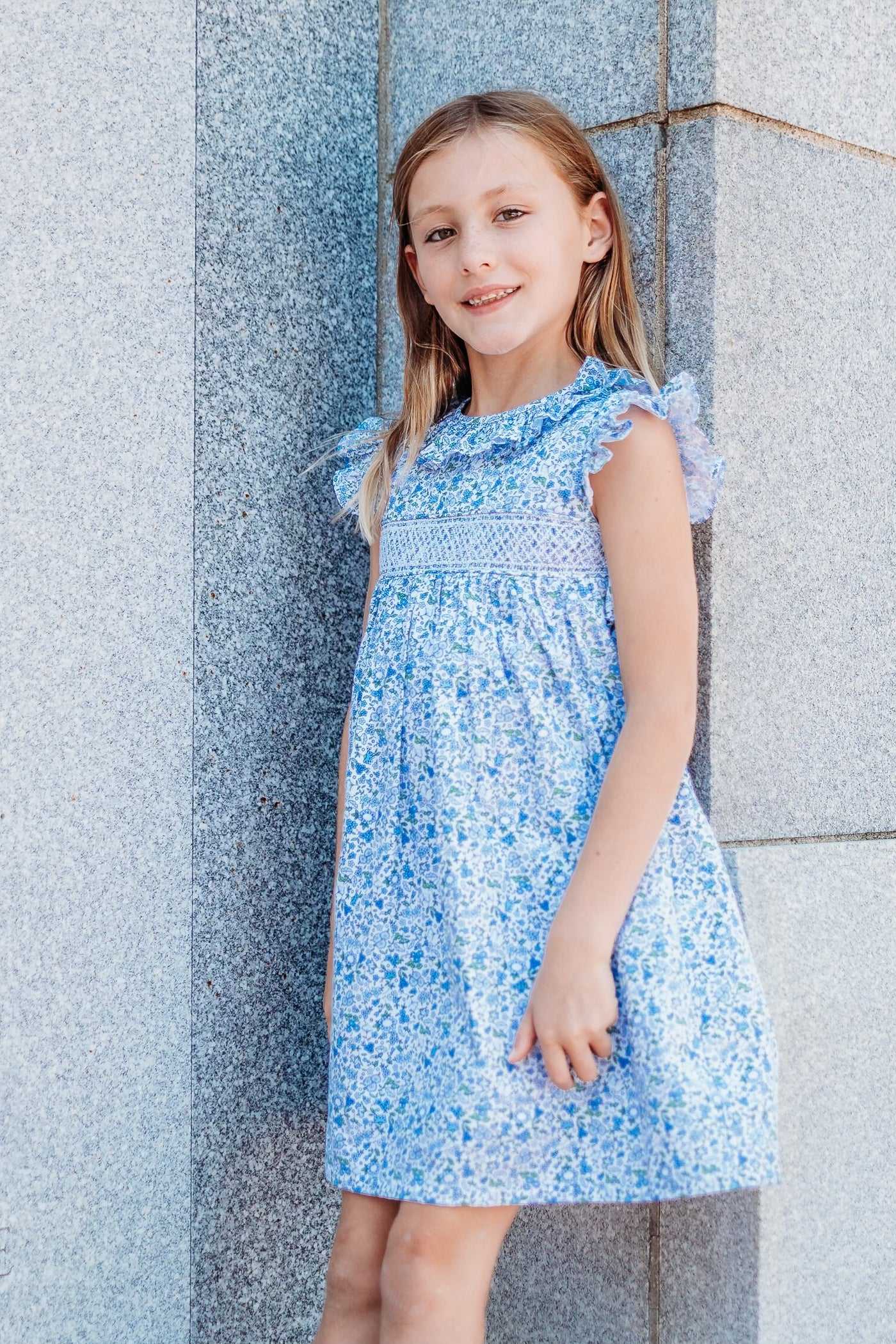 Floral Smocked Dress - Maddie & Connor