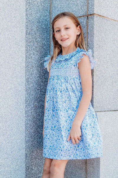Floral Smocked Dress - Maddie & Connor