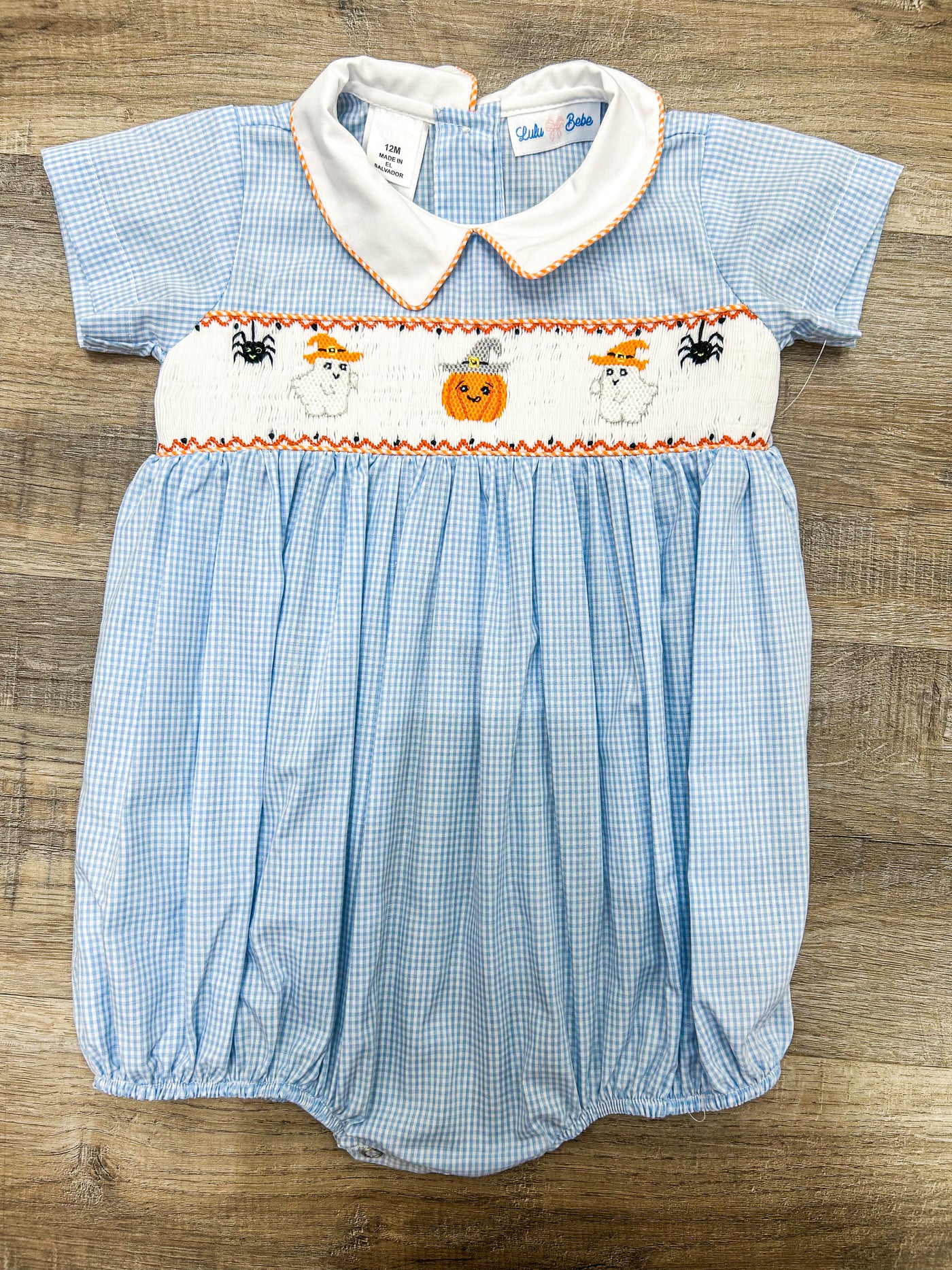 Boys Smocked Halloween Outfits - Lulu Bebe