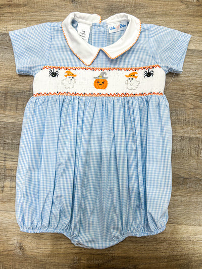 Boys Smocked Halloween Outfits - Lulu Bebe