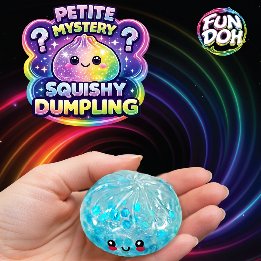 Glitter Mystery Mini 2.5" Dumpling Squishy