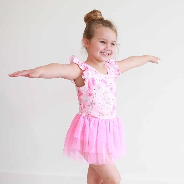 Triple Tiered Skirt Leotard - Caden Lane