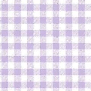 Purple Gingham Scalloped Trim Skort - Lullaby Set