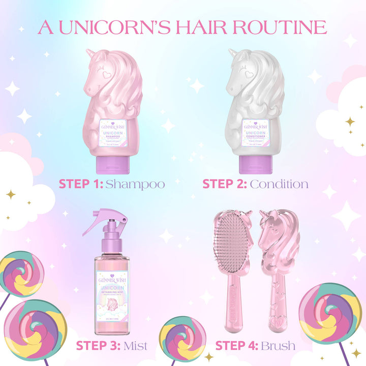 Unicorn Hair Detangling Spray - Glimmer Wish