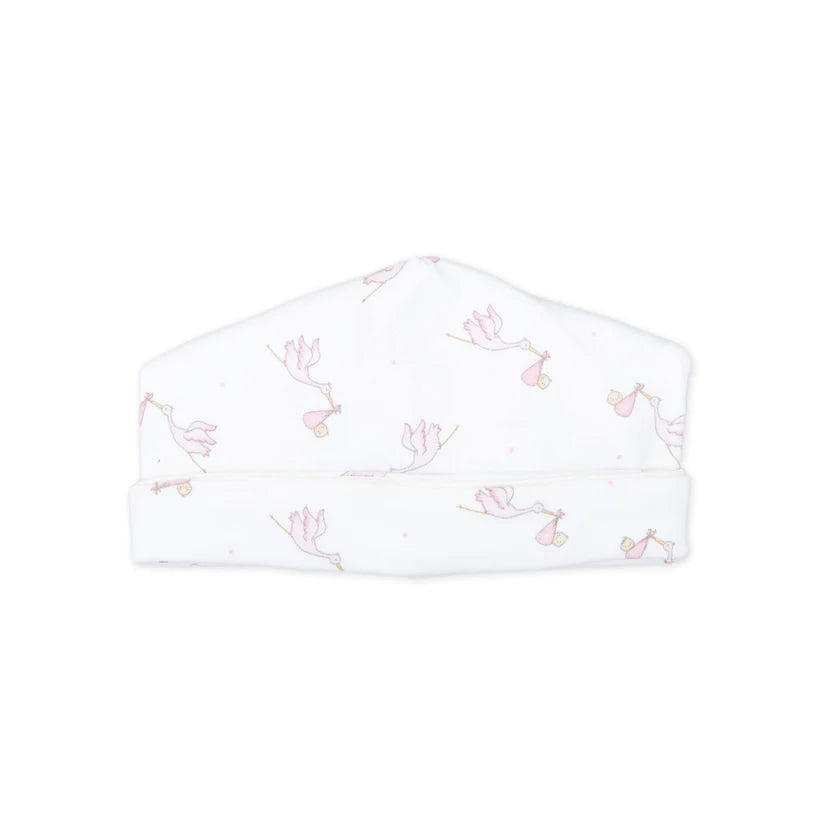 Pink Stork Preemie Hat - Magnolia Baby