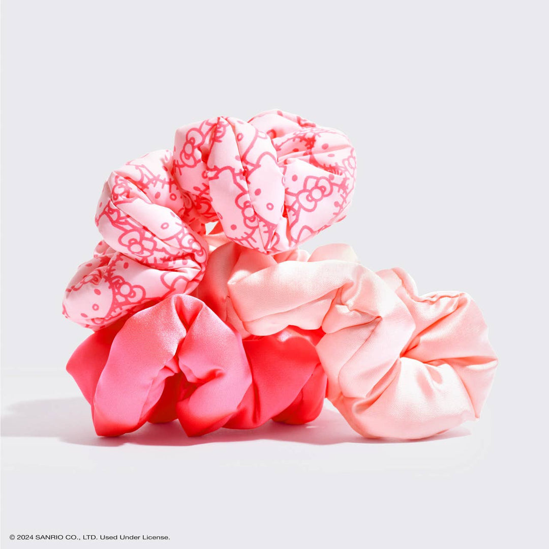 Hello Kitty x Kitsch Puffy Scrunchies 3PCS - kitsch