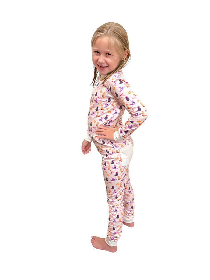 Halloween Cowgirl Pajamas - Smockingbird