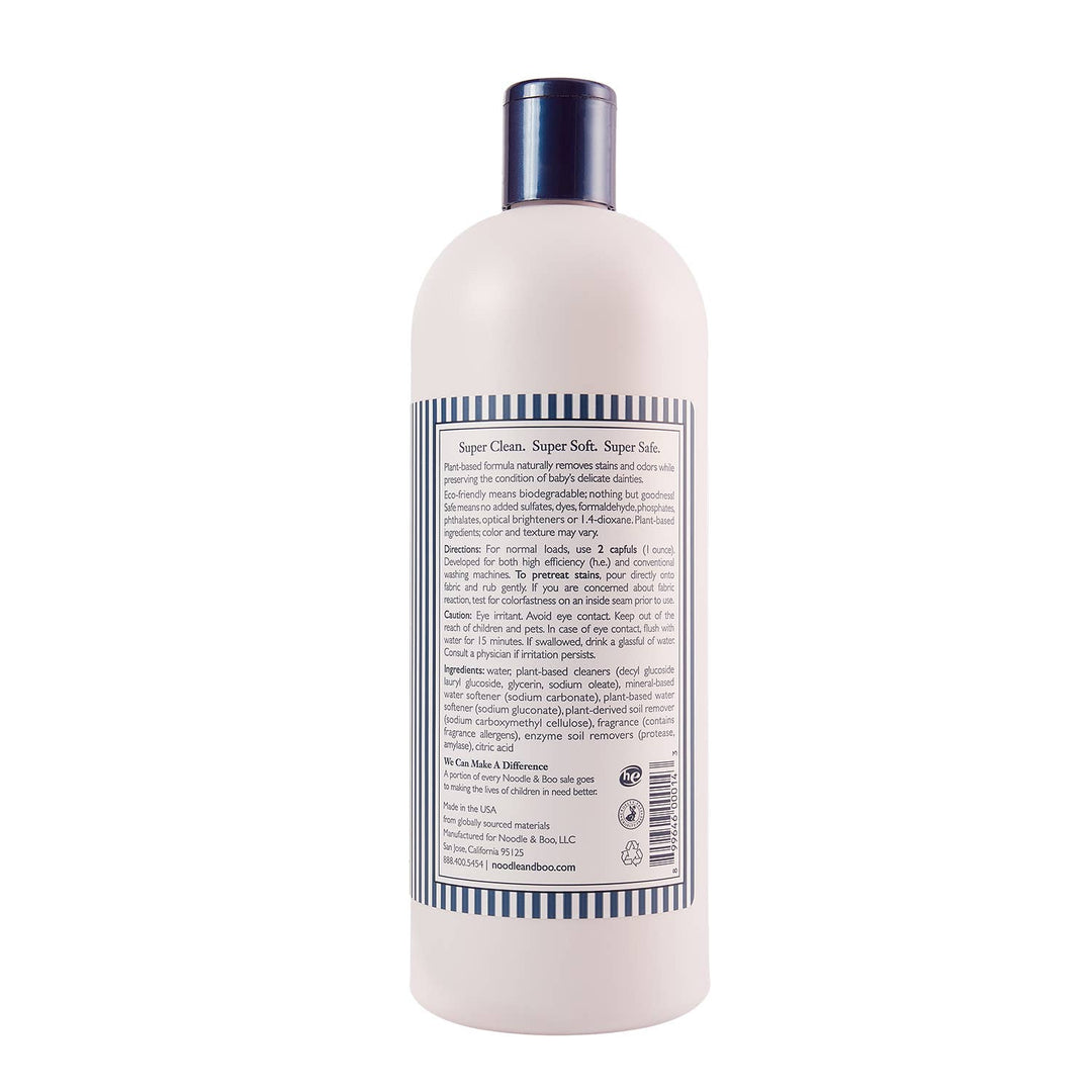 Ultra-Safe Baby Laundry Detergent, Crème Douce, 32 oz - Noodle & Boo