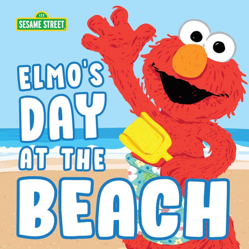 Elmo's Day at the Beach Book