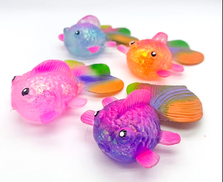 Rainbow Goldfish Squishy