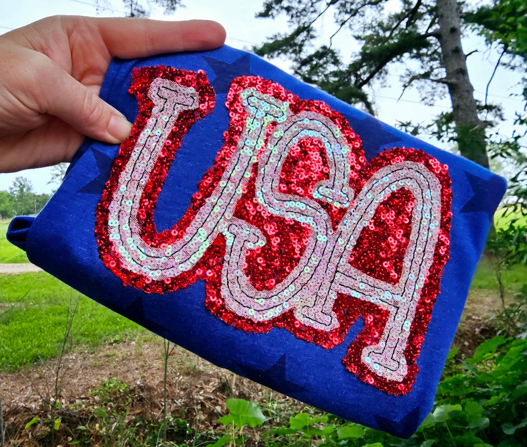 Sequin USA Star Shirt