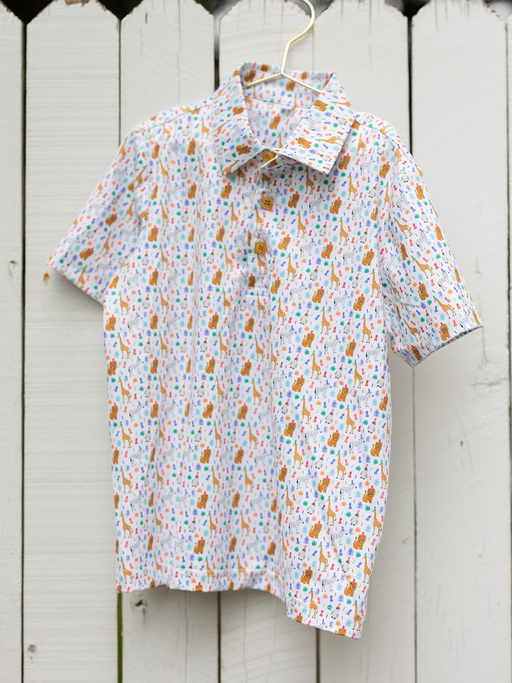 Party Animals Boys' Polo - Poppy Kids Co.