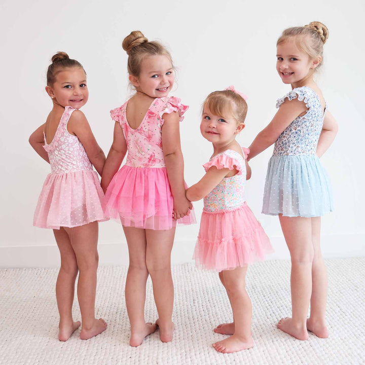 Triple Tiered Skirt Leotard - Caden Lane