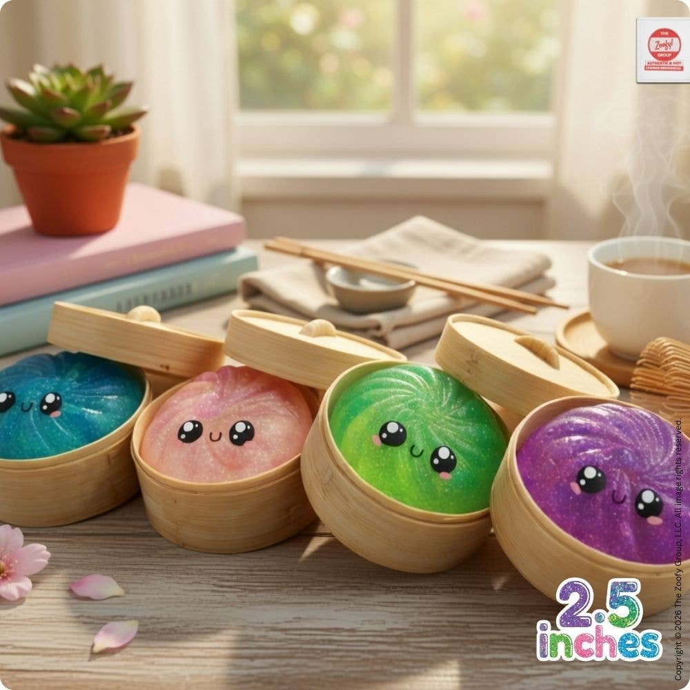 Mystery Glitter Mini Dumpling Squishies (2.5")